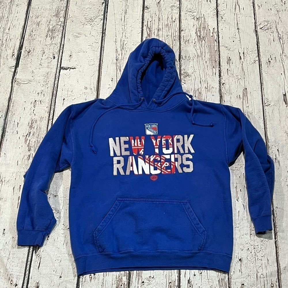 New York Rangers NHL Hockey Sports Hoodie Pullover Sweatshirt